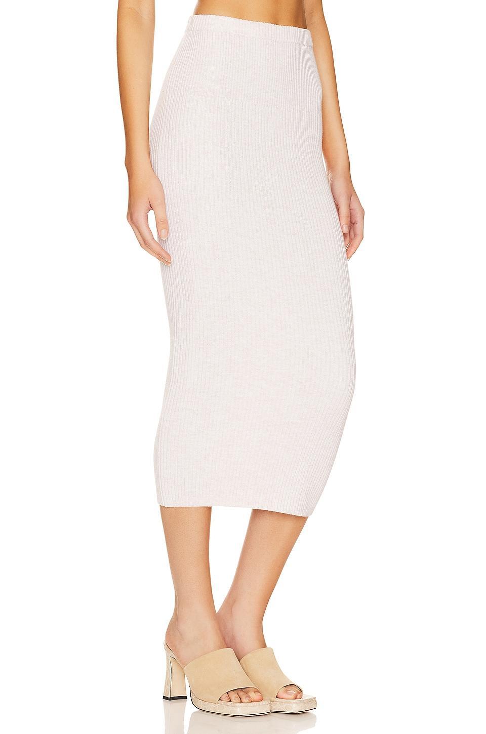 x REVOLVE Valda Rib Knit Midi Skirt House of Harlow 1960 Product Image