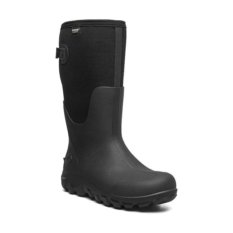 Bogs Classic Seamless Adjustable Calf Men's Work Boots, Size: 12, Black Product Image