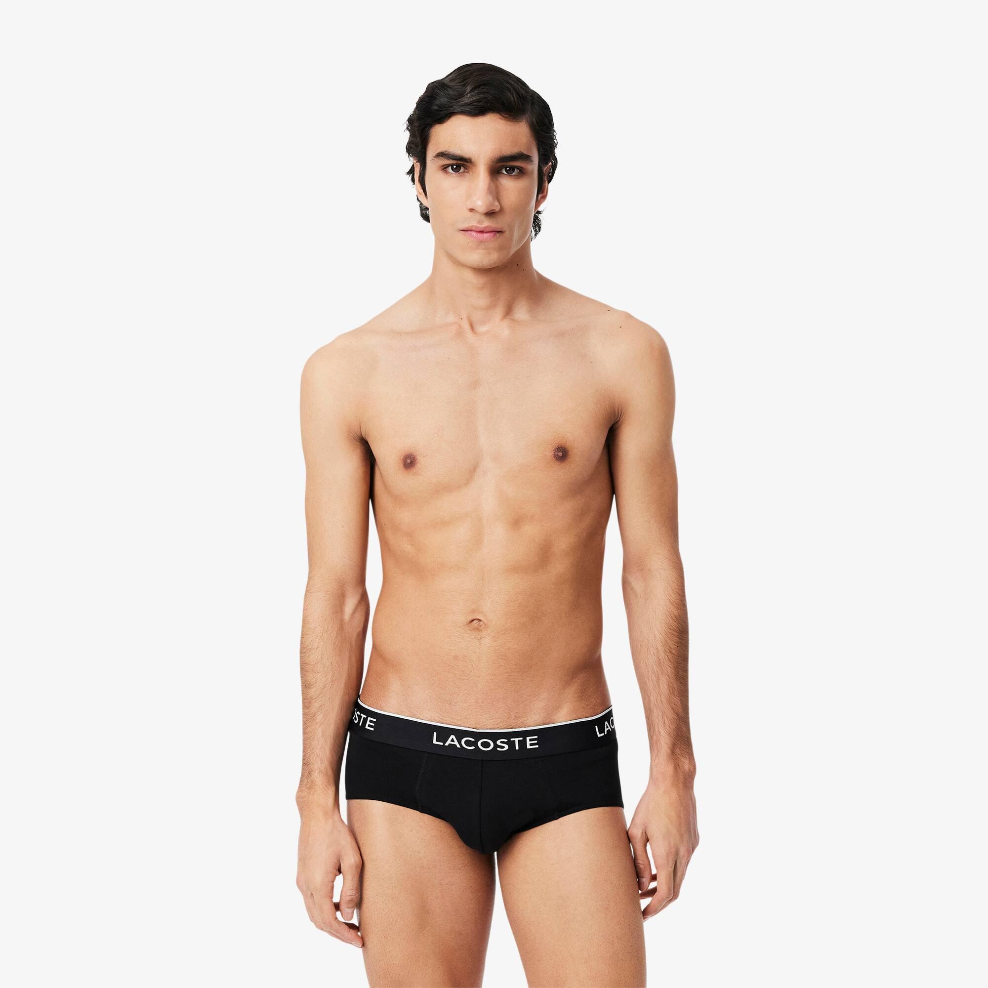 3-Pack Plain Cotton Logo Briefs Product Image