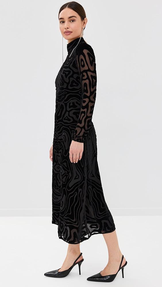 Ulla Johnson Helena Velvet Dress | Shopbop Product Image
