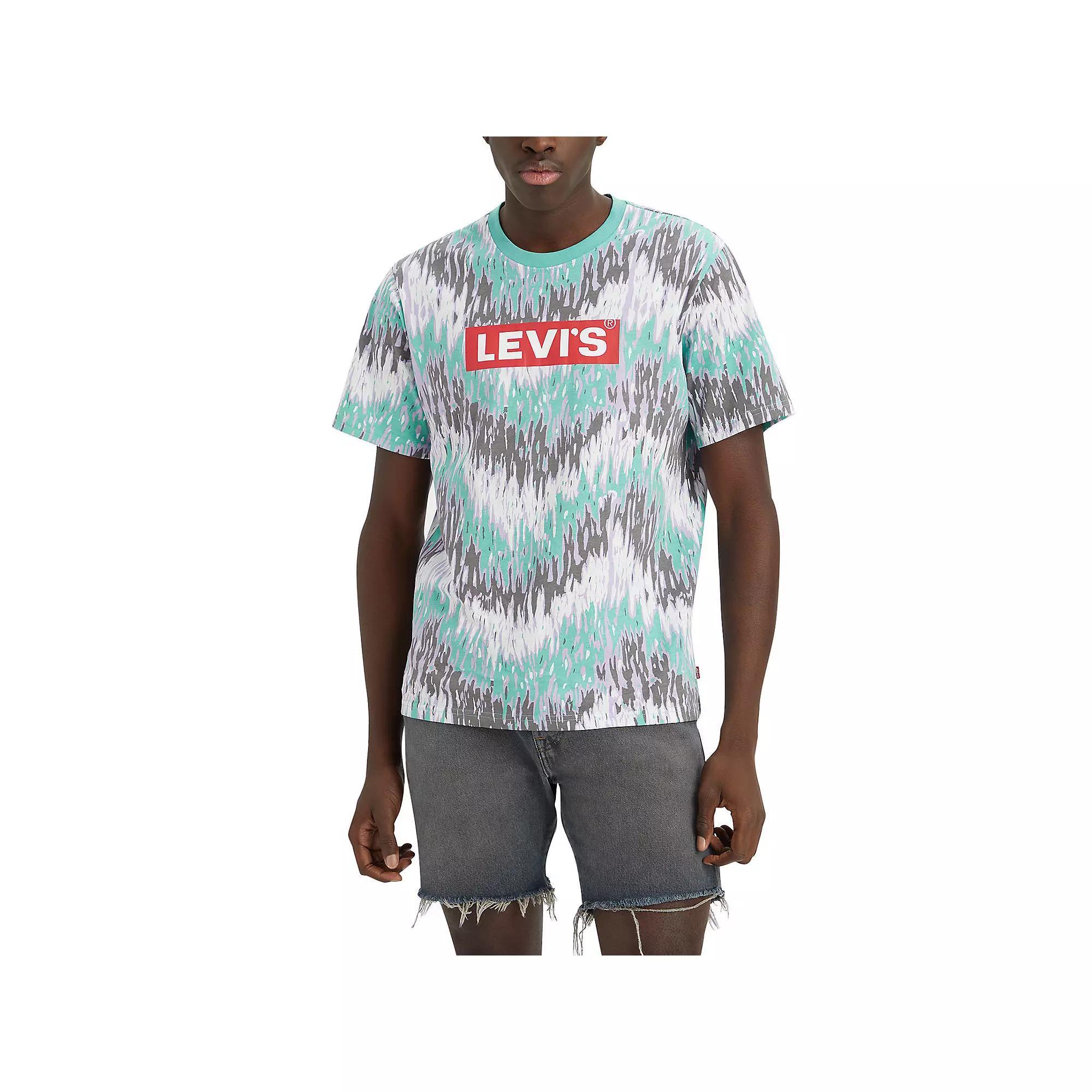 Men's Levi's® Classic Graphic Tee, Size: Large, Aop Aop Product Image