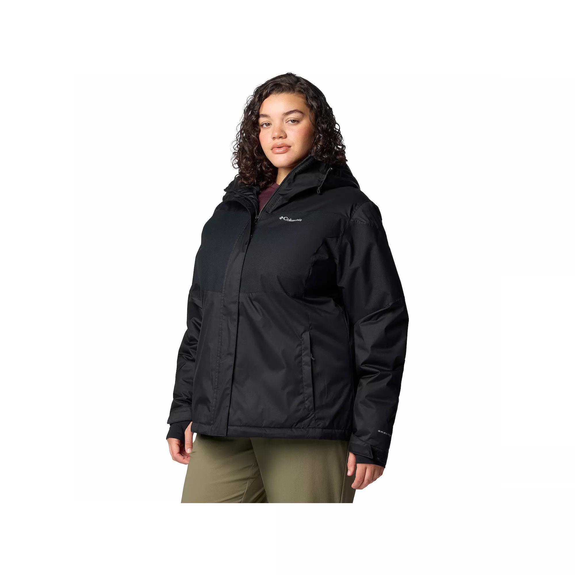 Plus Size Columbia Tipton Peak III Insulated Jacket, Women's, Size: 2XL, Snowdrift Product Image
