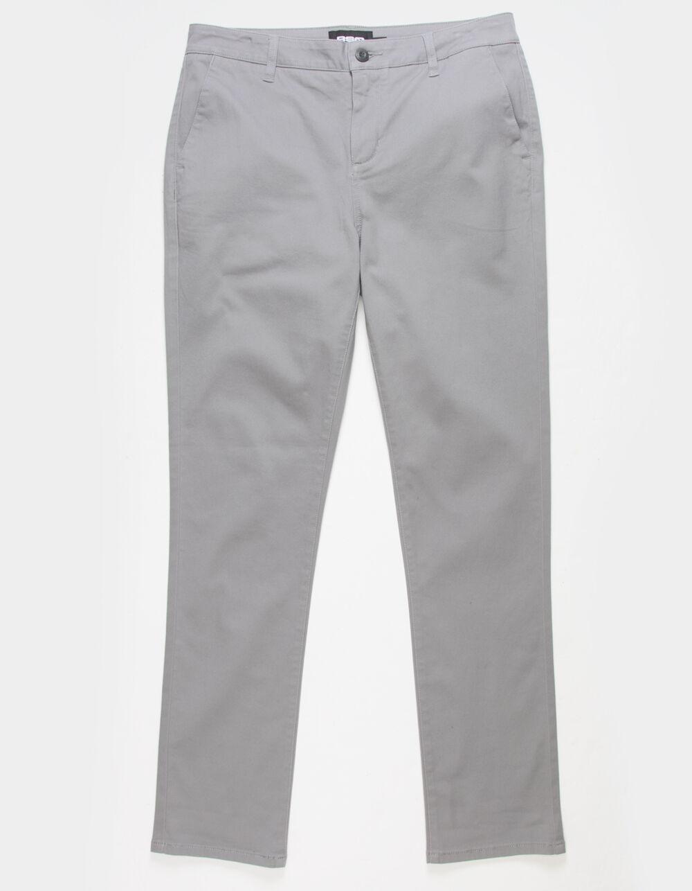 RSQ Mens Slim Chino Pants - LIGHT GRAY Product Image