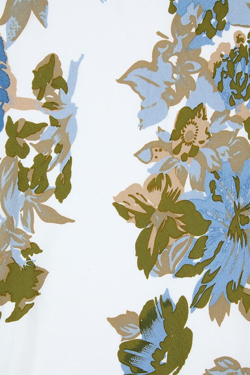Benedita Midi Dress Escala Floral Ivory - Final Sale Product Image