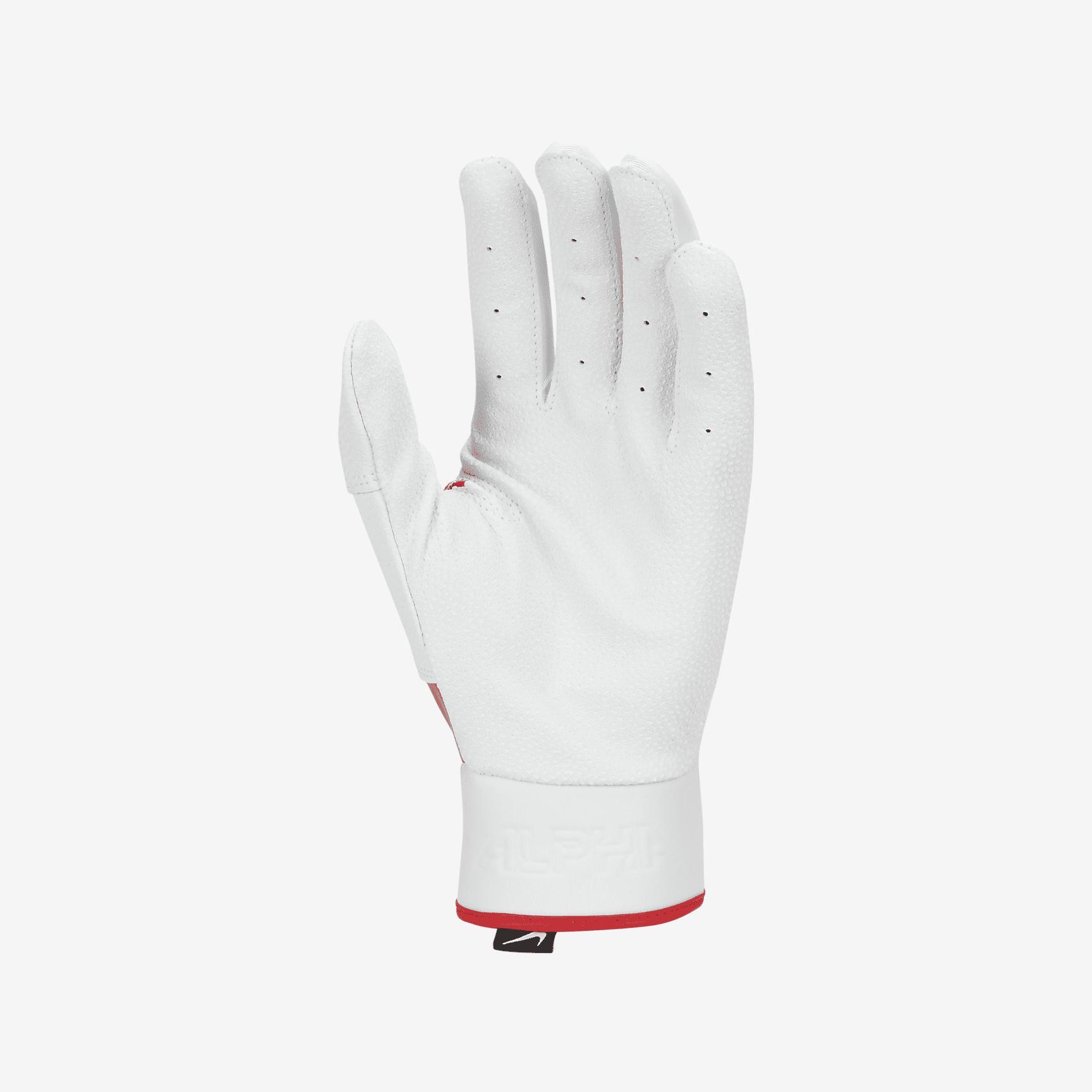 Nike Alpha Elite Baseball Batting Gloves (1 Pair) Product Image
