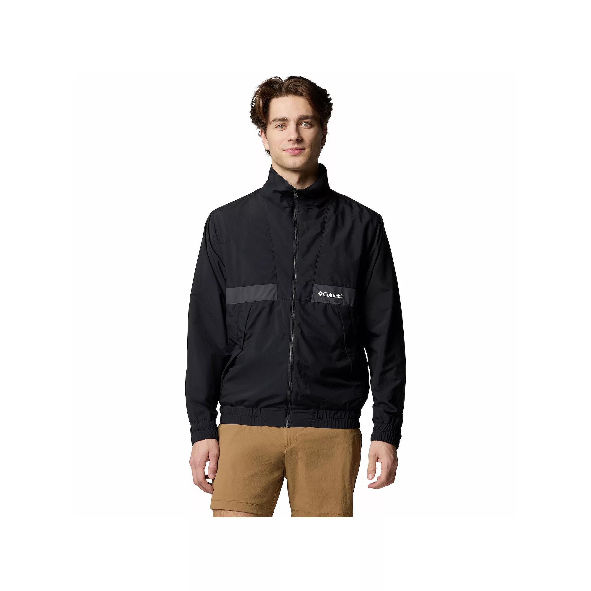 Men's Columbia Spire Valley Omni-SHIELD™ Windbreaker, Size: Large, Safari Product Image