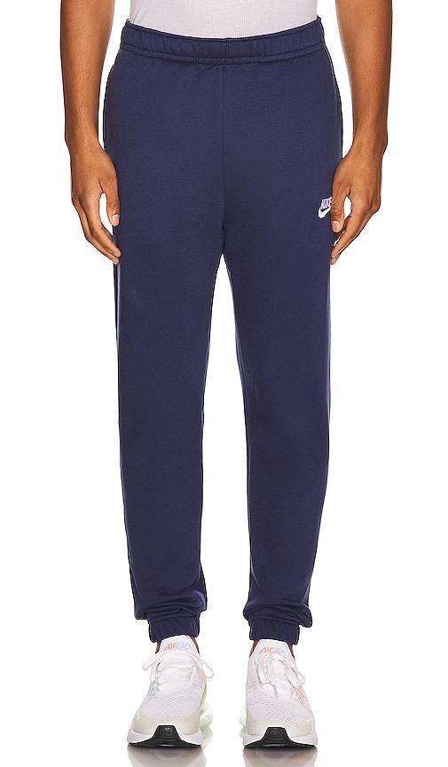 Men's Nike Club Fleece Pants, Size: Medium, Black Navy Product Image