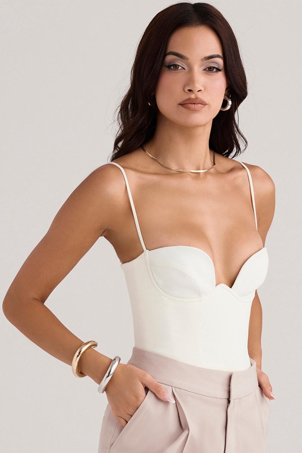 Avery Ivory Underwired Bodysuit Product Image