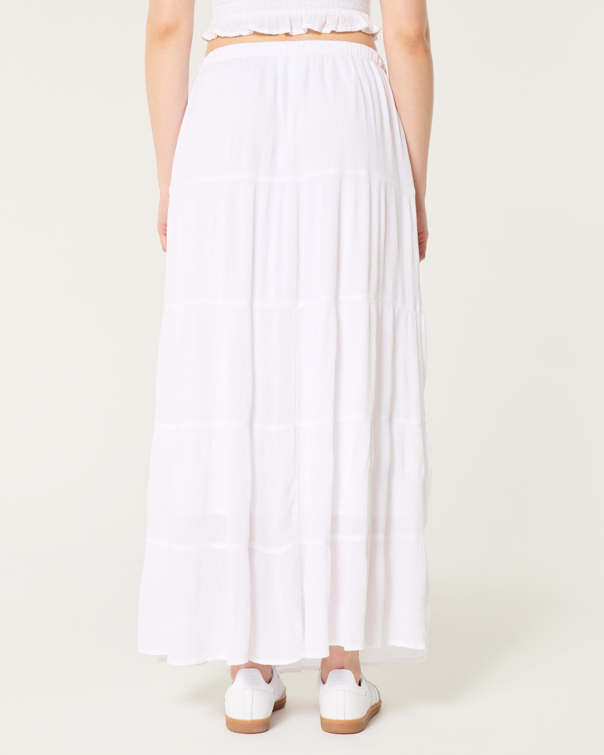 Tiered Maxi Skirt Product Image