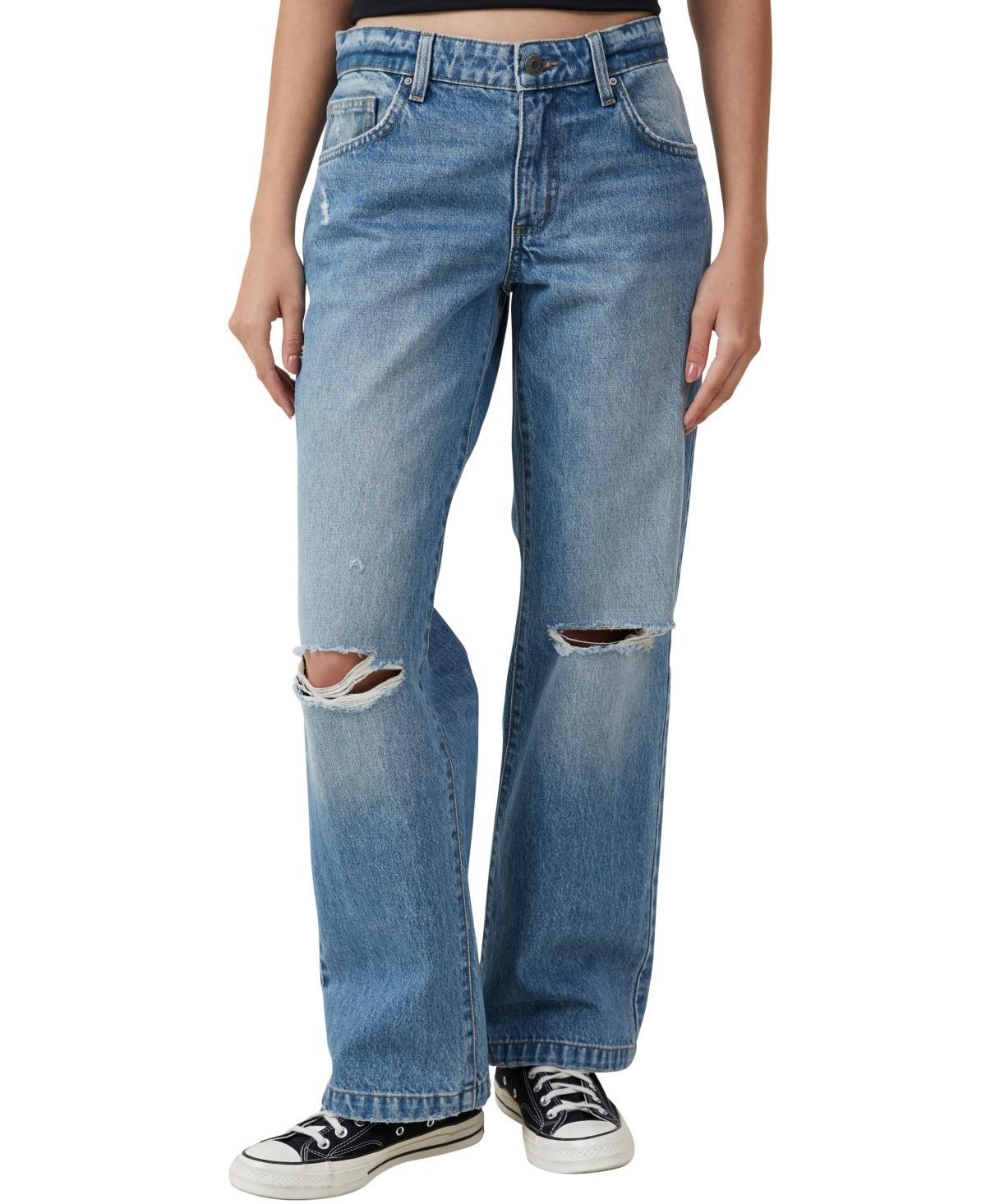 Cotton On Womens Low Rise Straight Jean Product Image