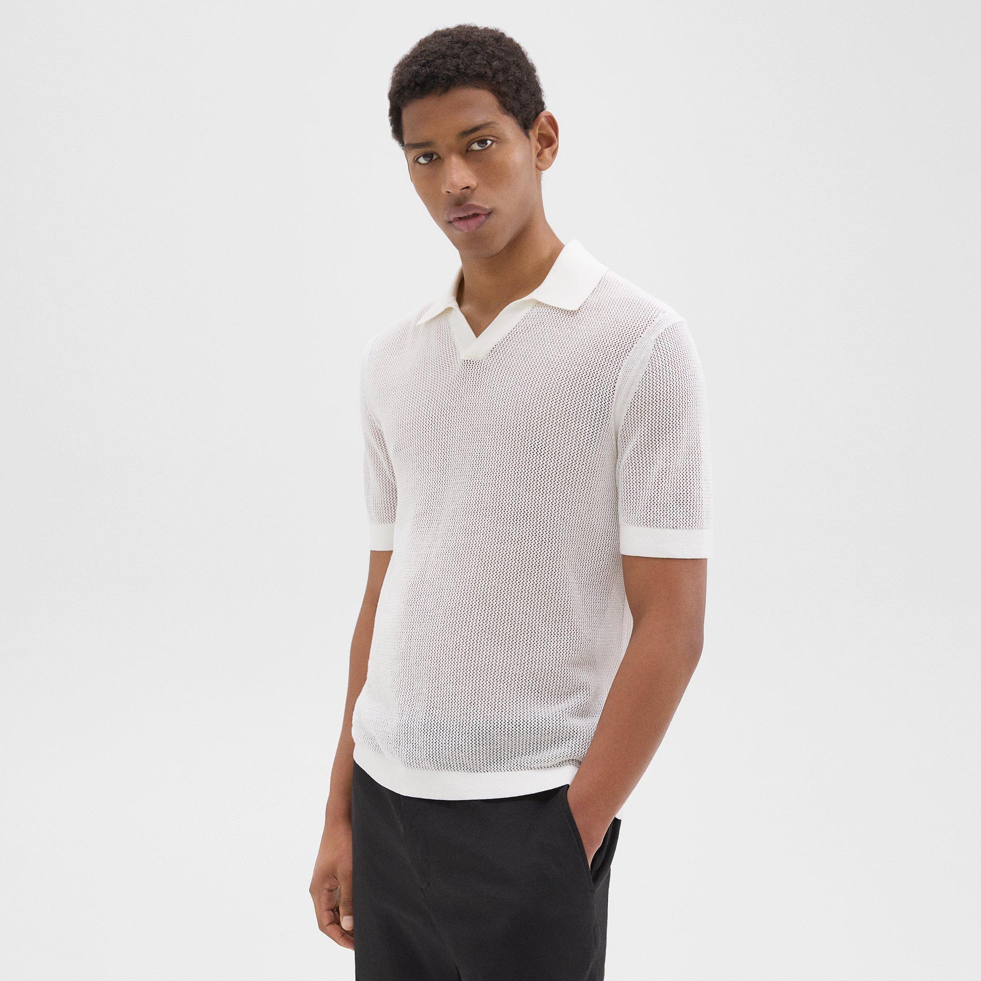 Cotton Cairn Polo Shirt | Theory Product Image