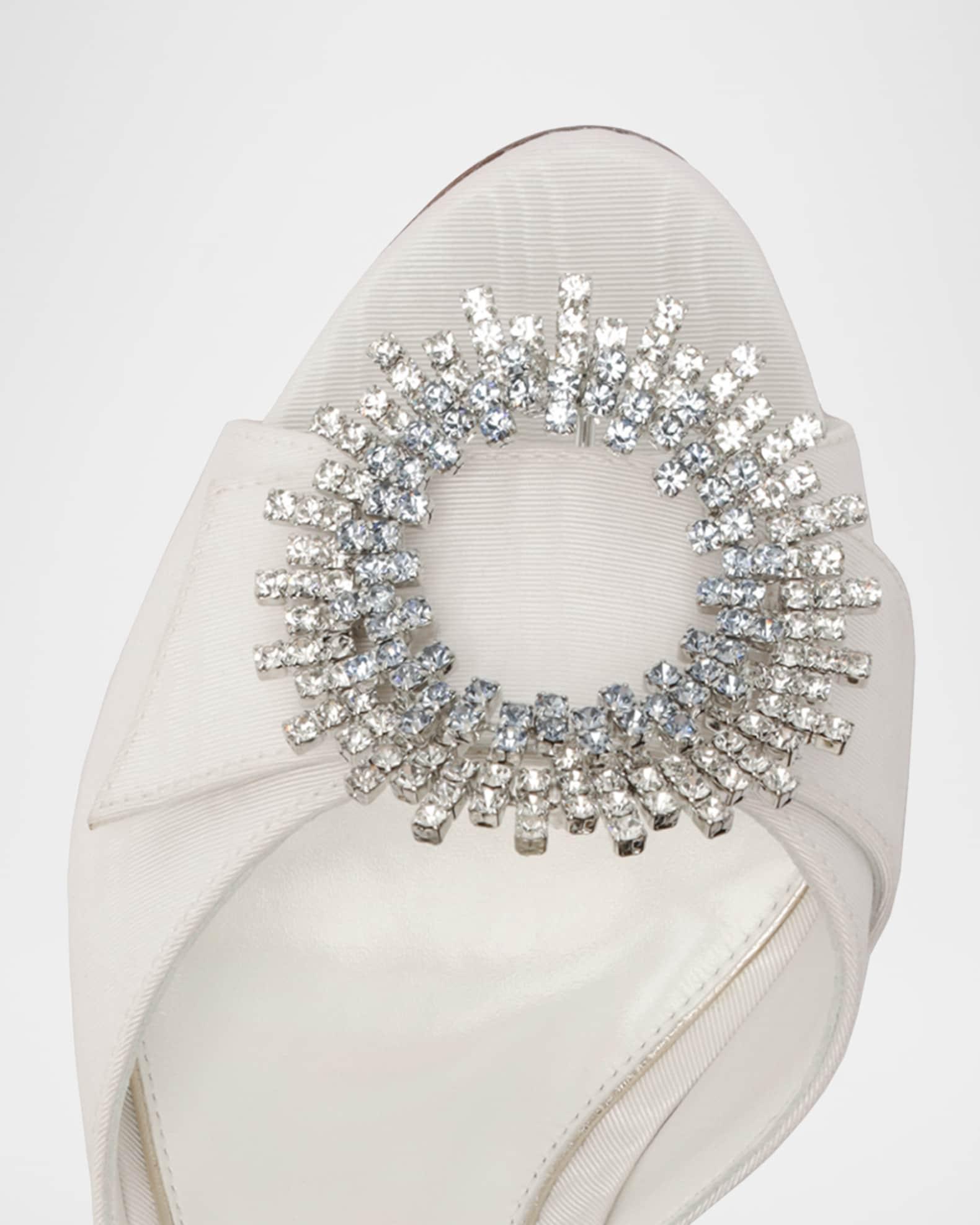 Easy Madelina Embellished Satin 85 Pumps Product Image