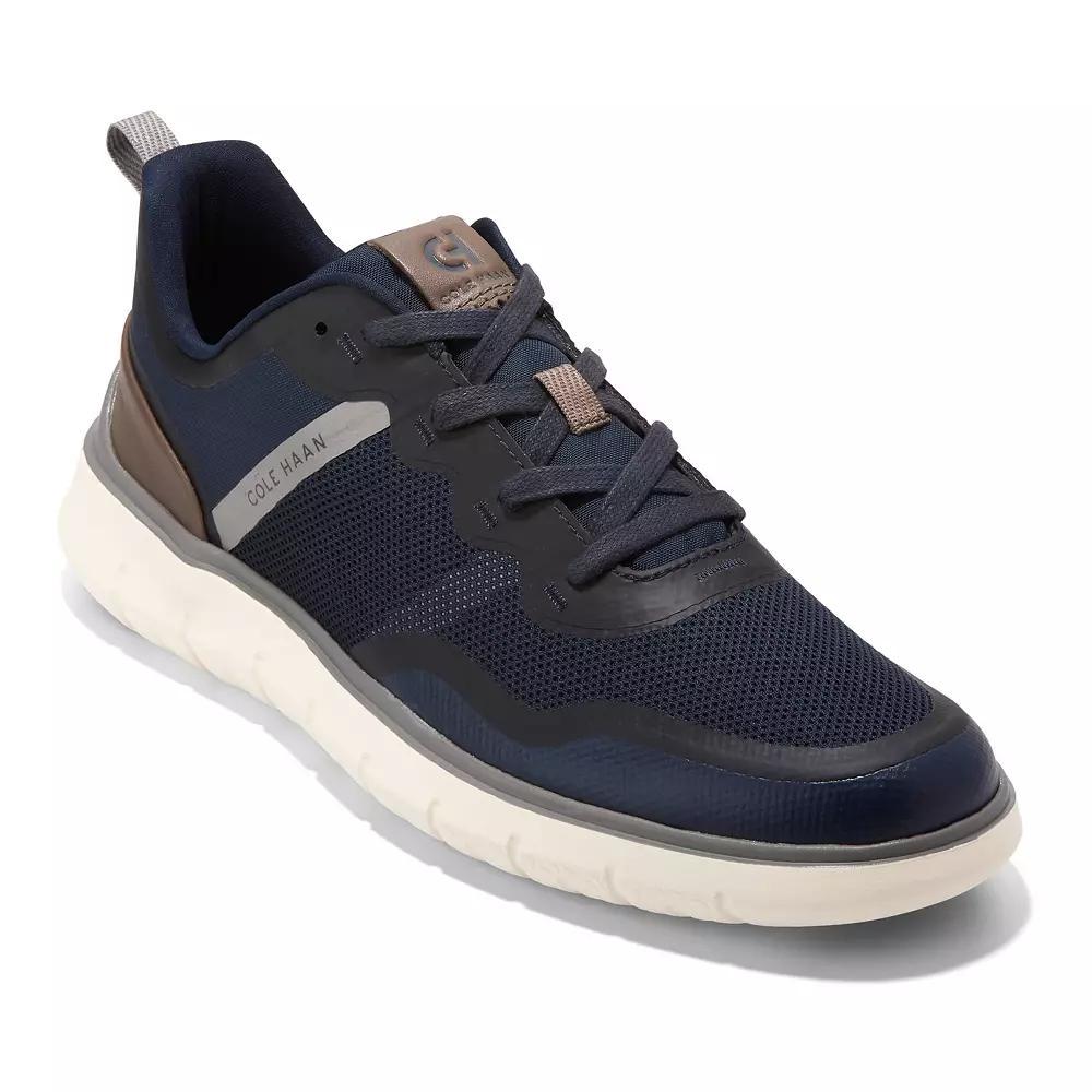 Cole Haan Generation Zerogrand Men's Textured Sneakers, Size: 9.5, Blue Blazer Truffle Ti Product Image