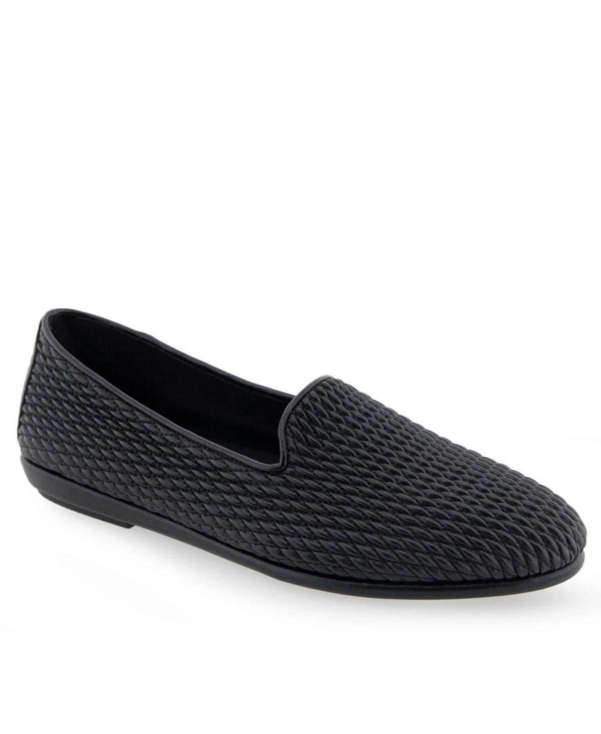 Aerosoles Betunia Womens Quilted Loafers Product Image