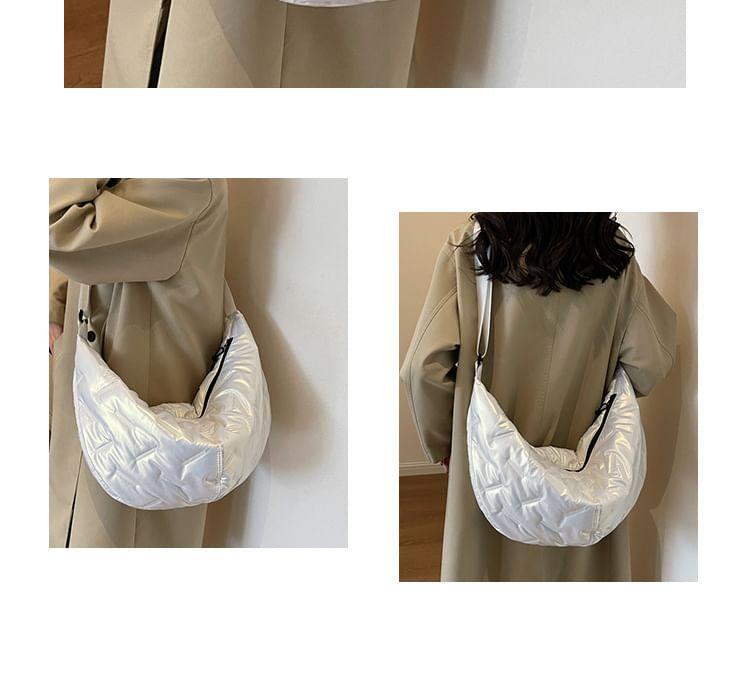 Plain Padded Crossbody Bag Product Image