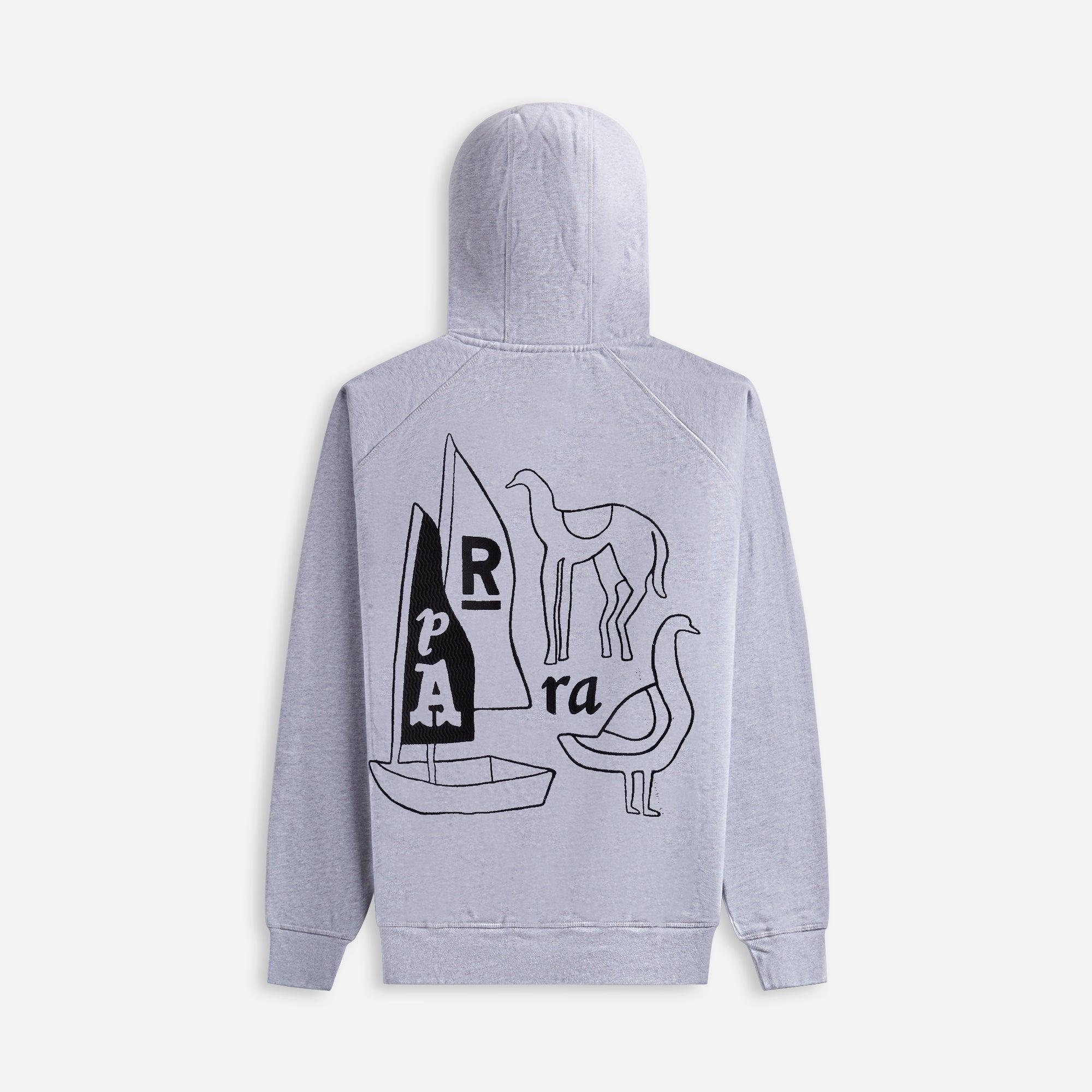 by Parra The Riddle Hooded Sweatshirt - Heather Grey Male Product Image