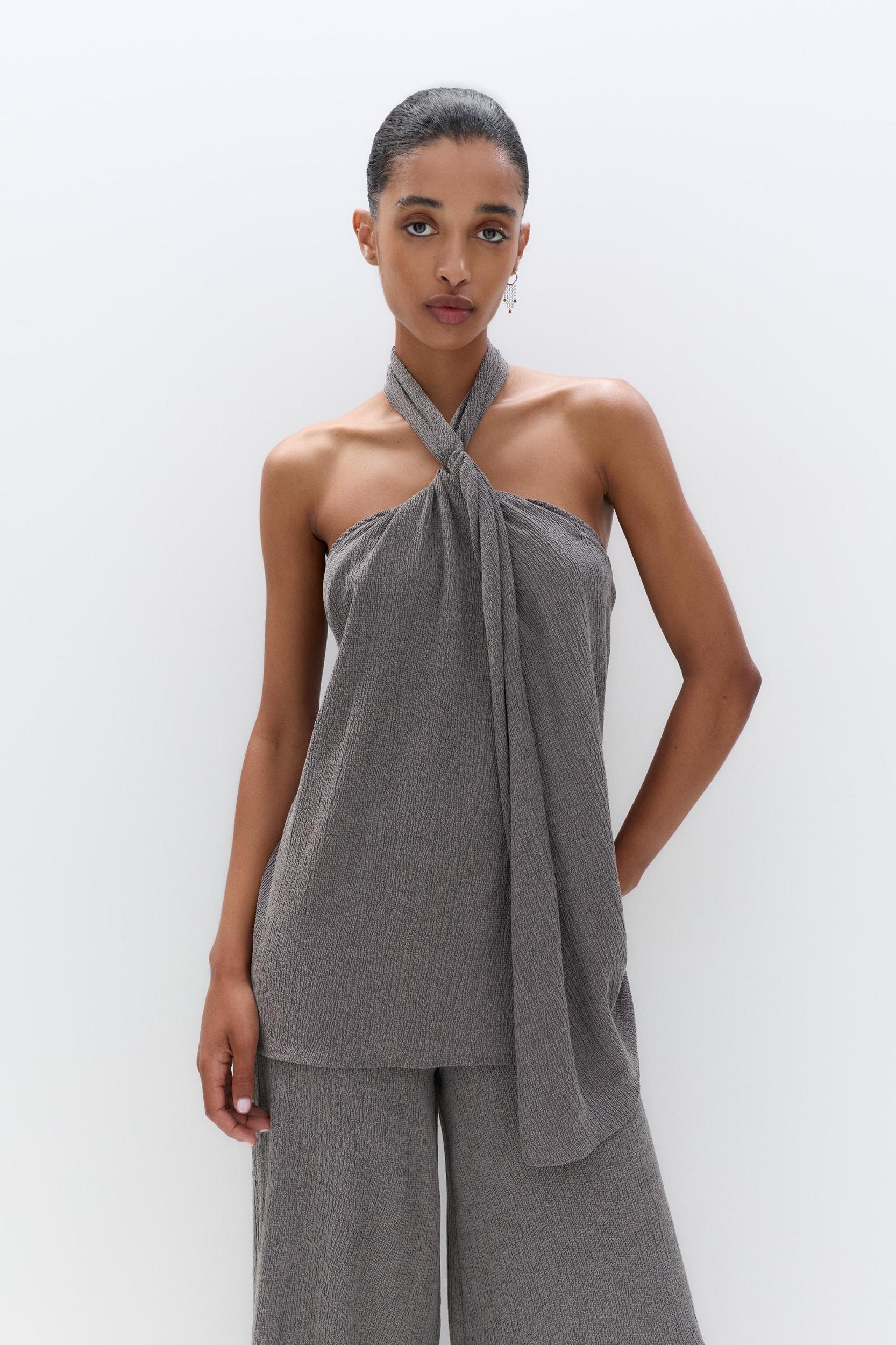 Crochet racer top Product Image