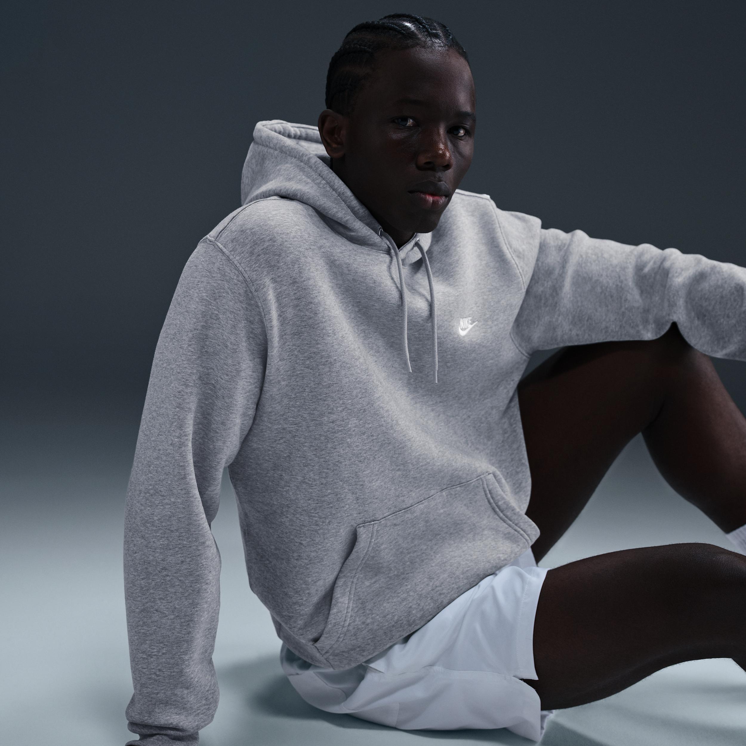 Nike Men's Club Pullover Fleece Hoodie Product Image