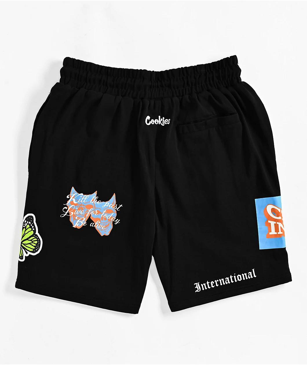 Cookies Highest Of Highs Black Sweat Shorts Product Image