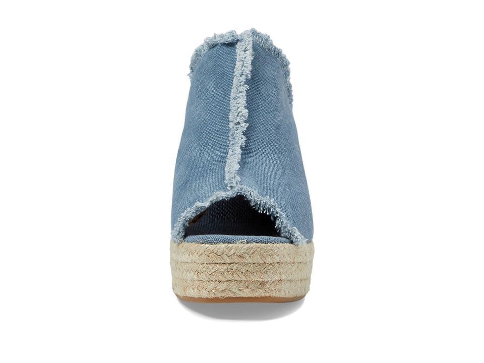 Womens Fatima 95MM Canvas Wedge Espadrilles Product Image