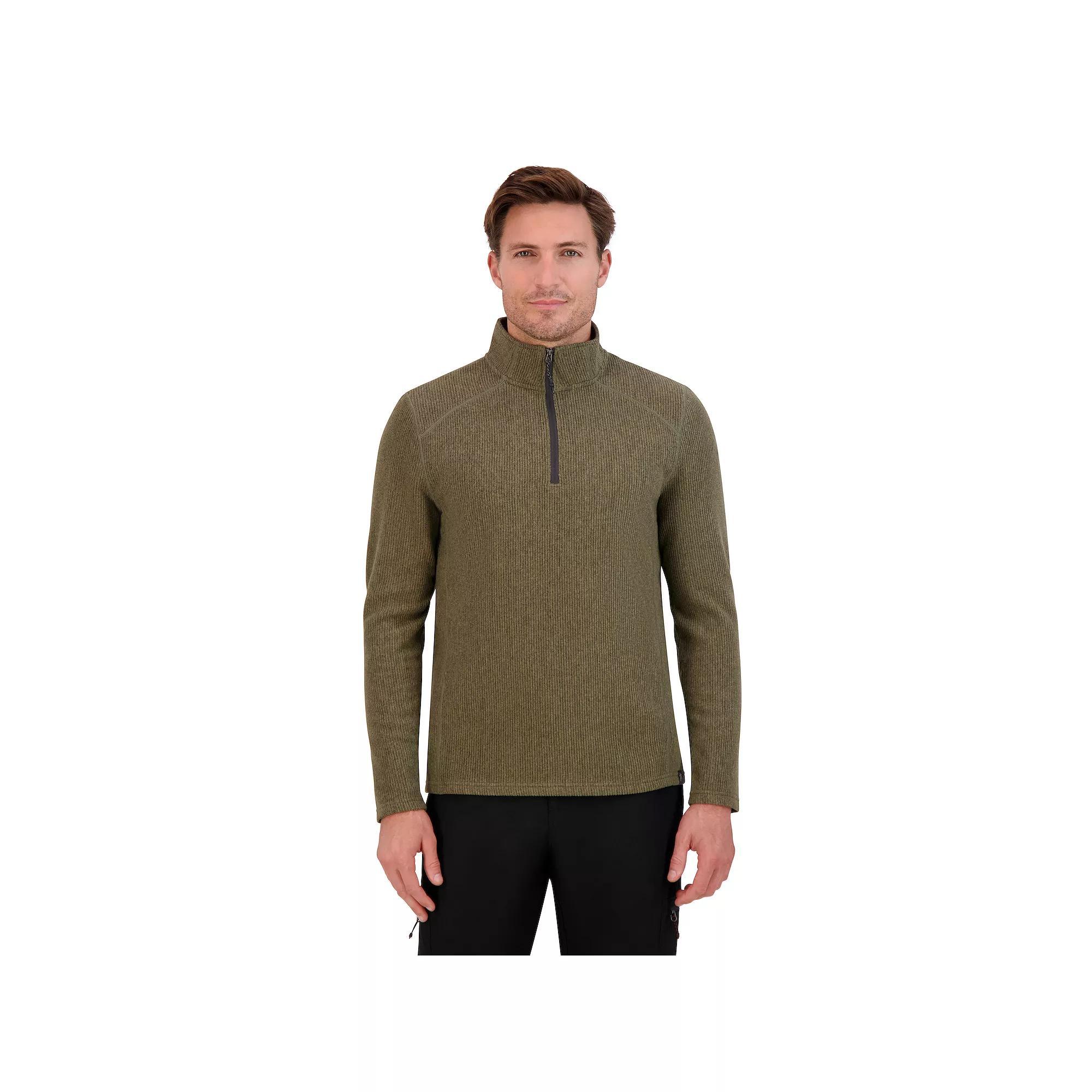 Mens ZeroXposur Brushed 1/4-Zip Pullover Sweater Product Image