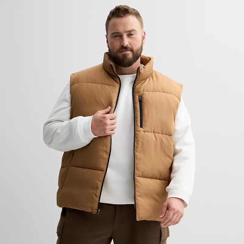 Big & Tall Tek Gear® Insulated Puffer Vest, Men's, Size: XL Tall, Pamina Purple Product Image