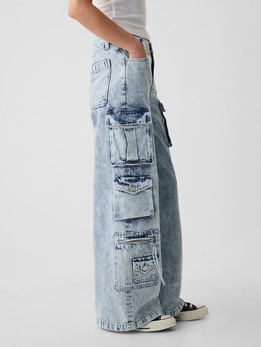 Mid Rise UltraSoft Baggy Jeans Product Image