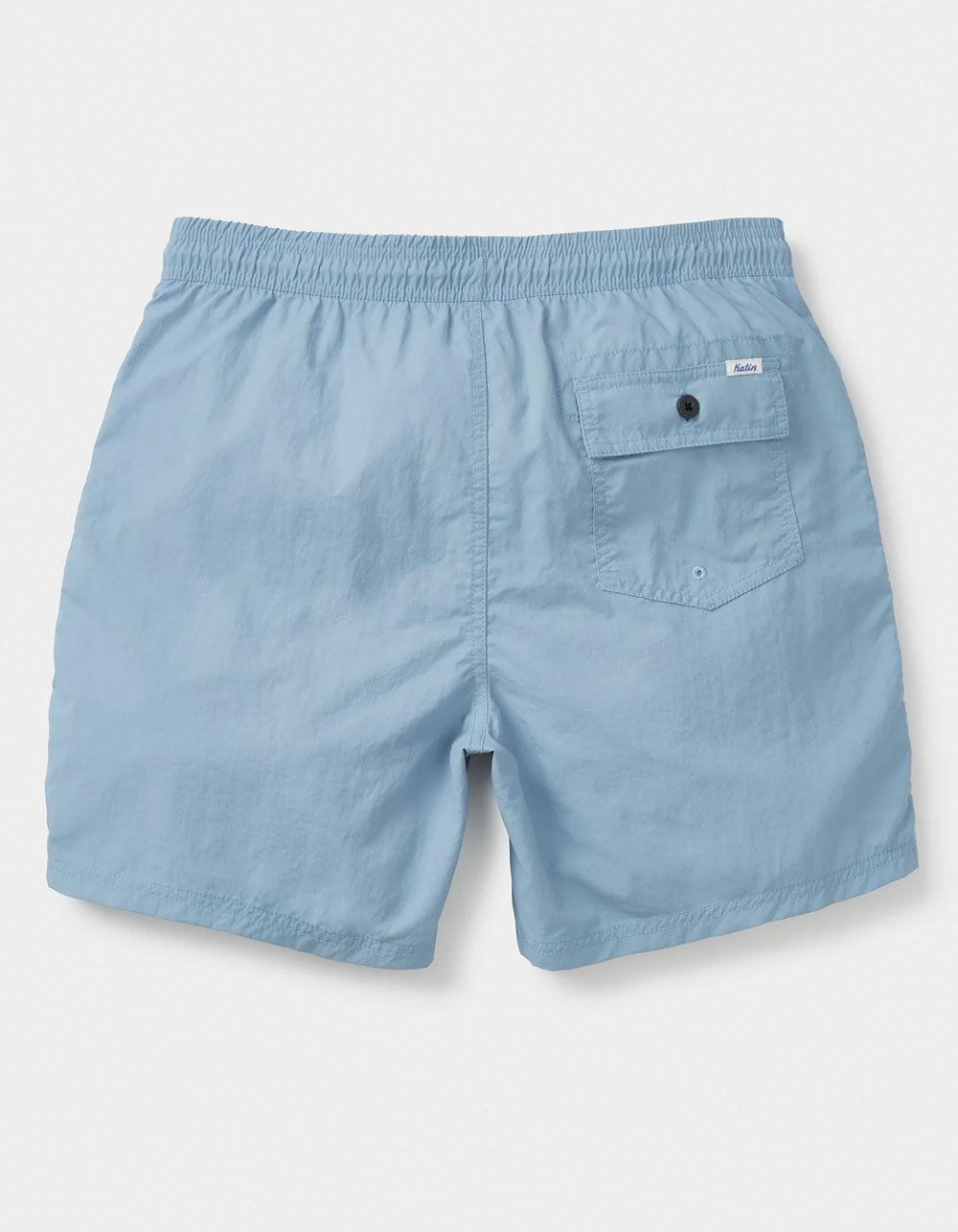 KATIN Poolside Mens Volley Shorts - PORT Product Image