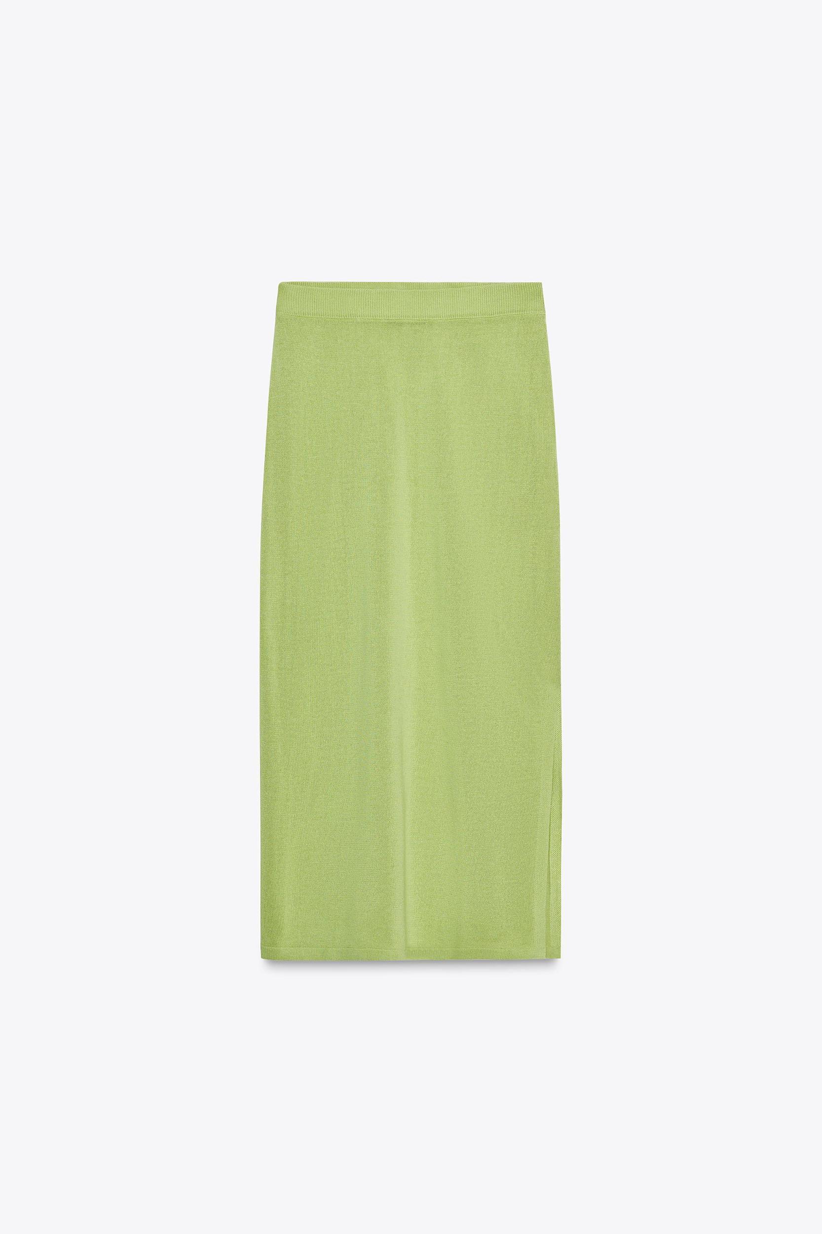 KNIT MIDI SKIRT Product Image