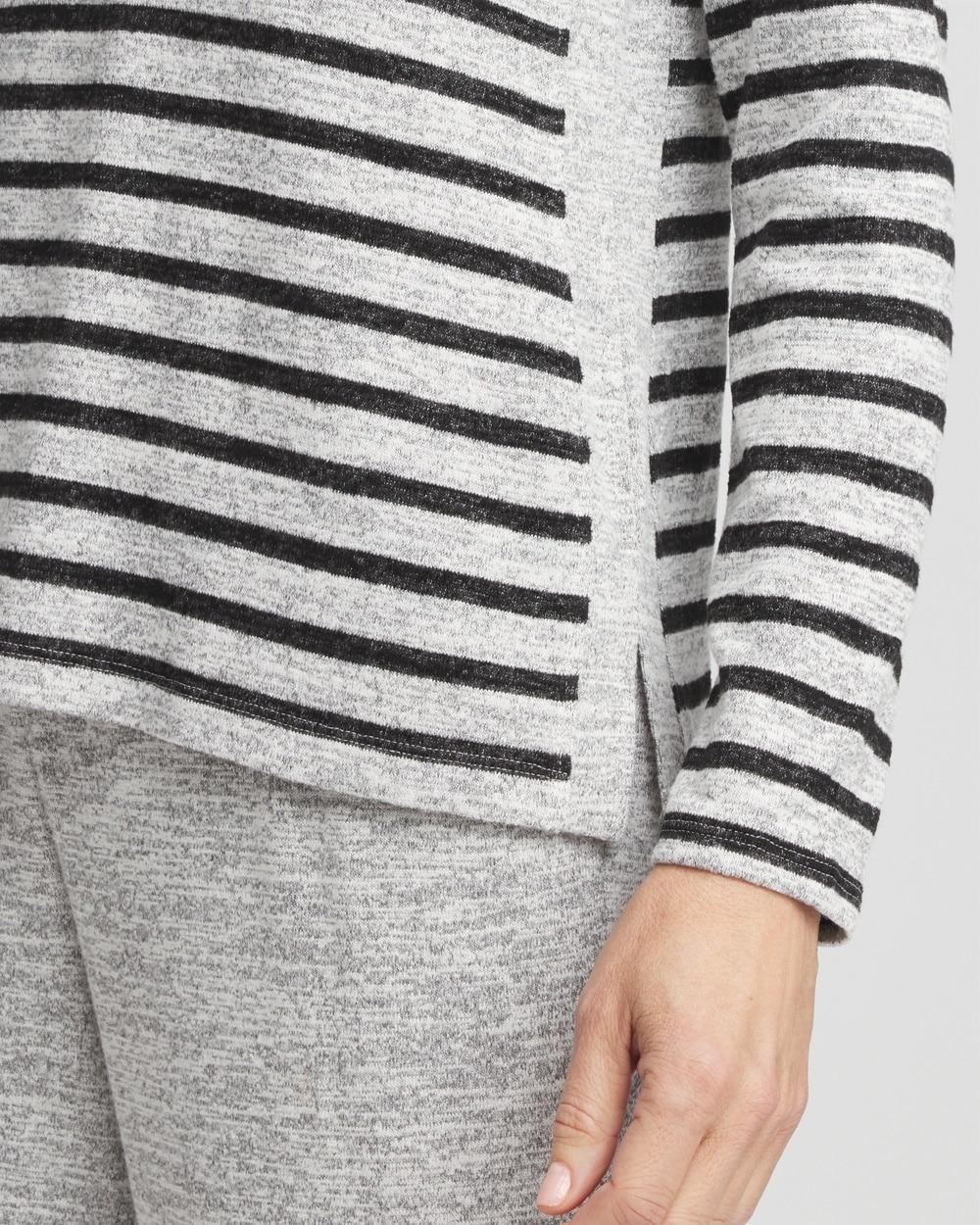 Zenergy® Soft Essentials Stripe Long Sleeve Top Product Image