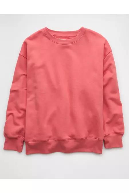AE Everyday Luxe Crew Neck Sweatshirt Womens Product Image