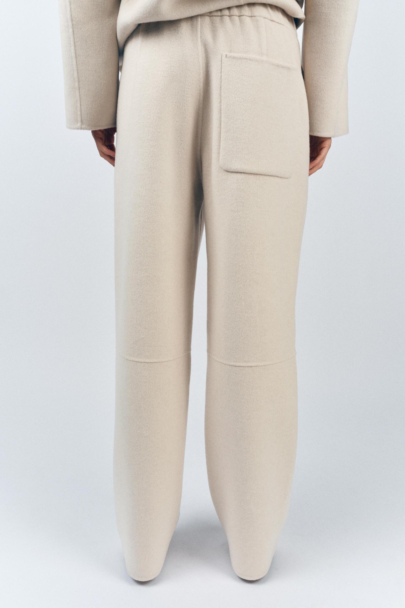 ZW COLLECTION WOOL BLEND PANTS Product Image