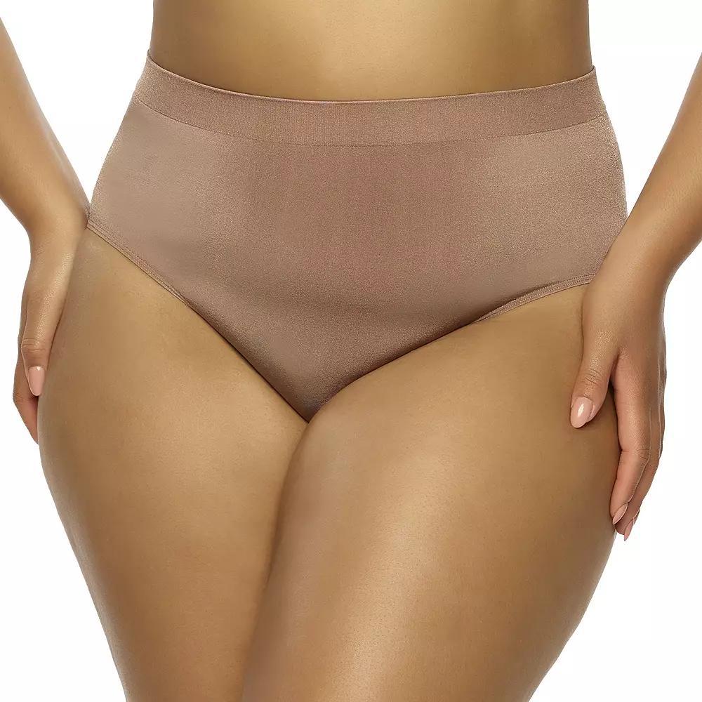 Plus Size Paramour by Felina Body Smooth Brief Panty 655128, Women's, Size: XXL, Sparrow Srw Product Image