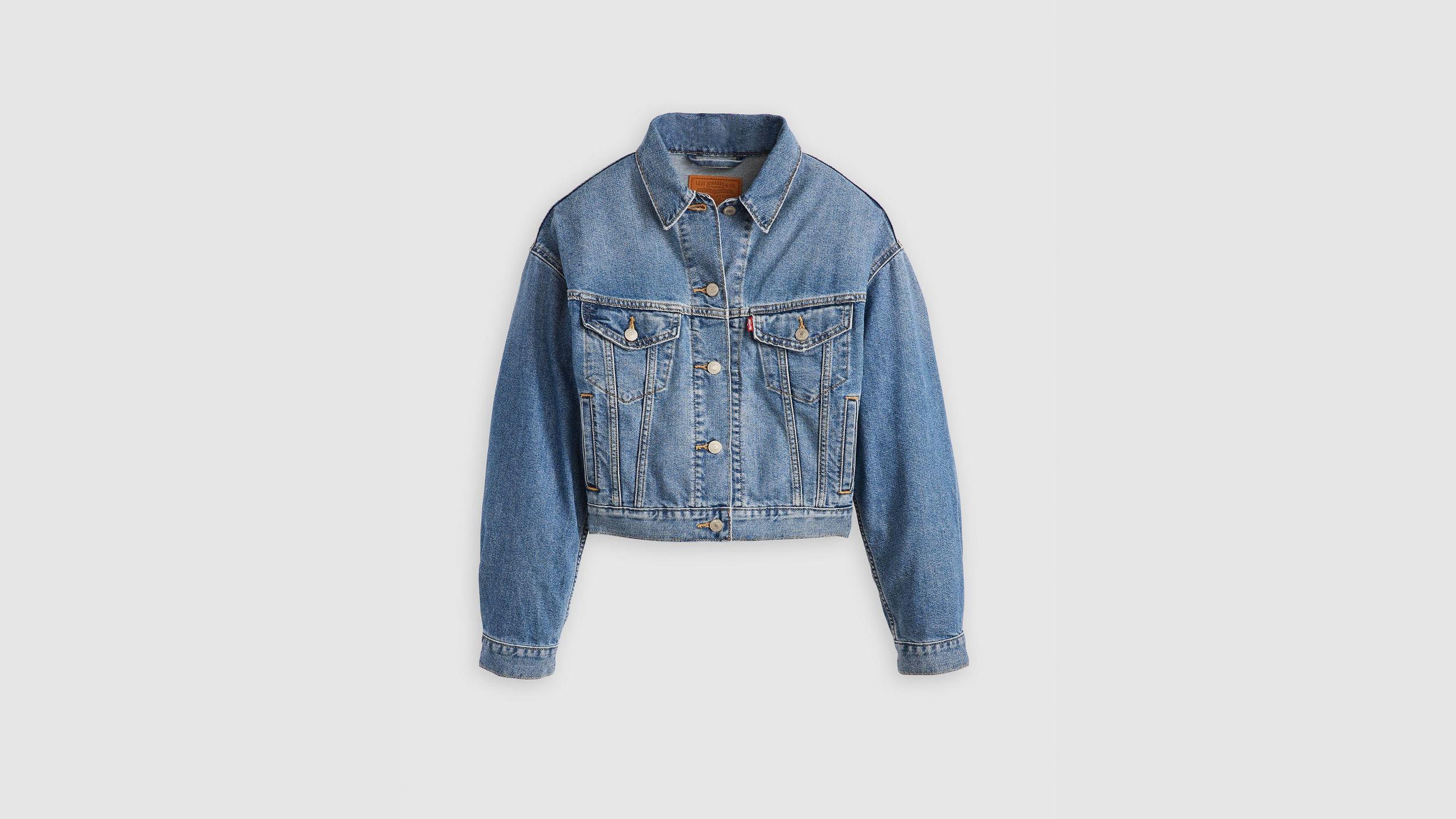 Shrunken '90s Trucker Jacket Product Image