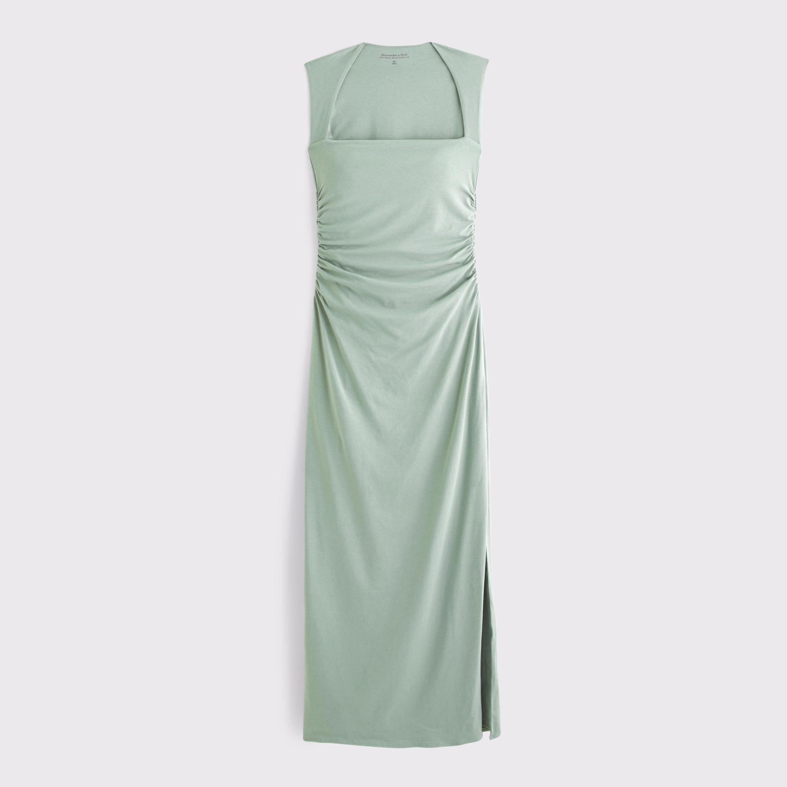 The A&F Ava Knit Midi Dress Product Image