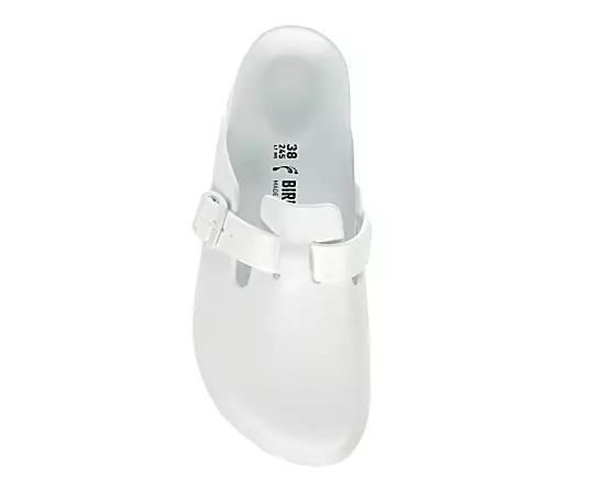 Birkenstock Womens Boston Slip On Buckled Clog Flats Product Image