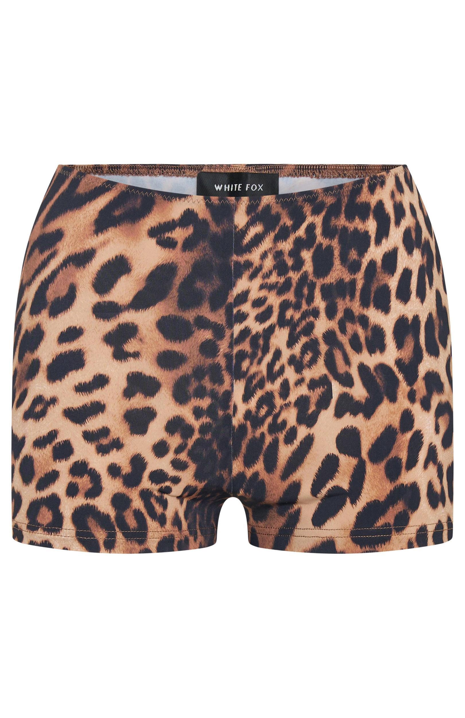 On The Inside Booty Shorts Cheetah Product Image