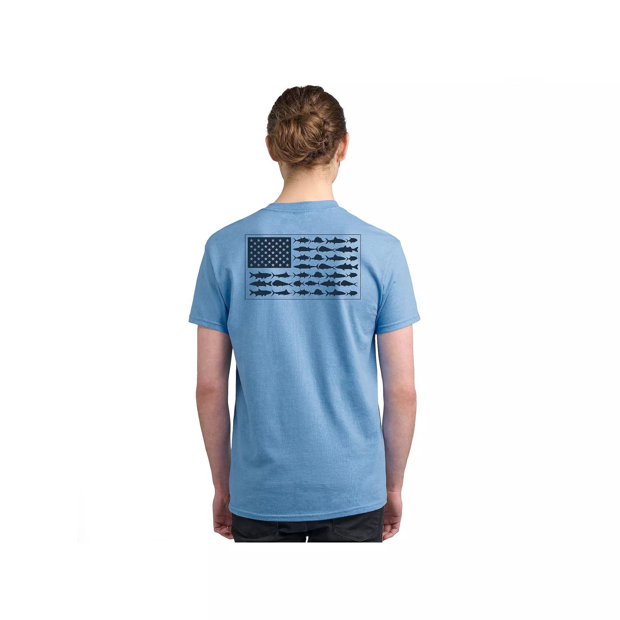 Mens Columbia PFG Print Short Sleeve Graphic Tee Product Image