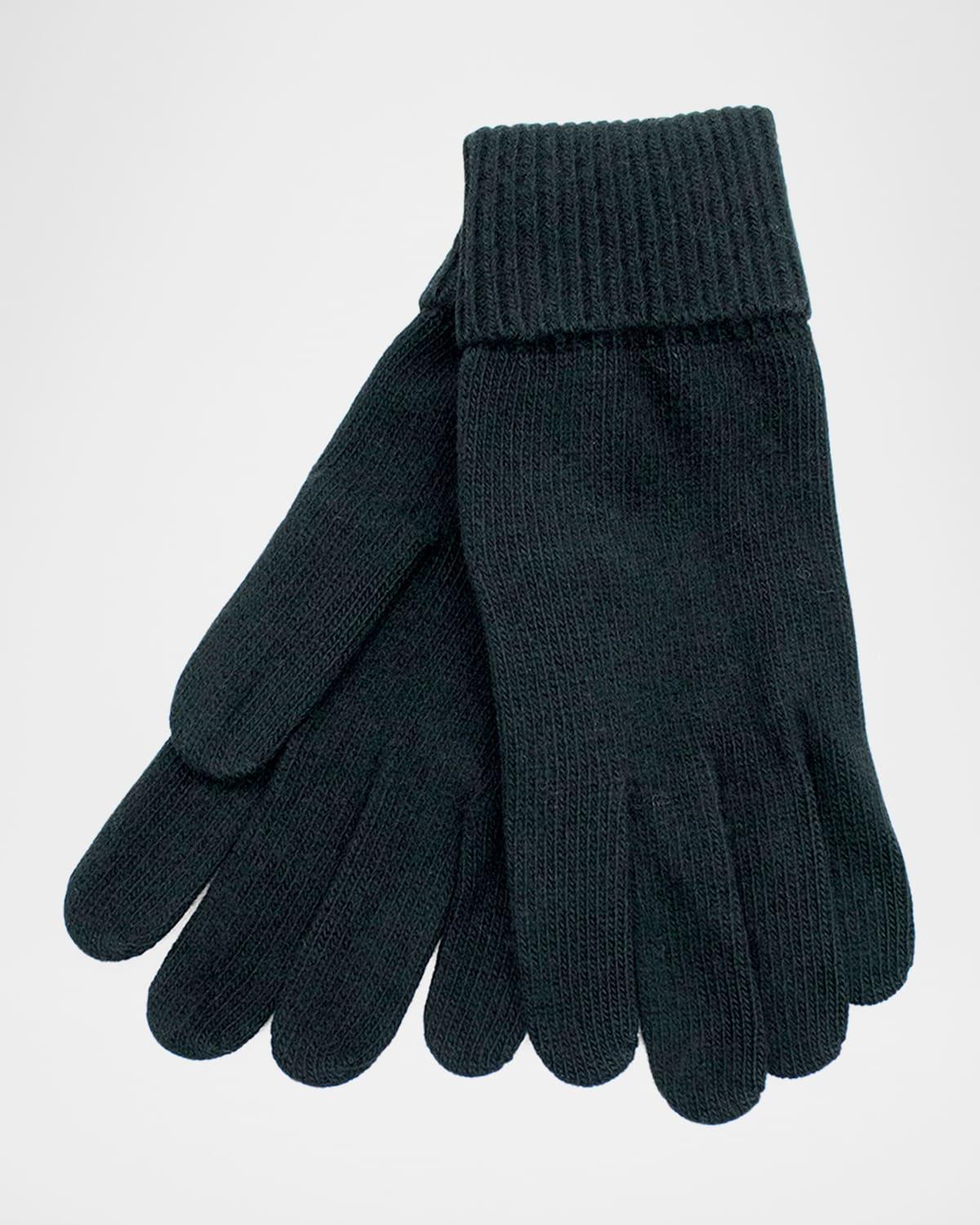 Mens Cashmere Knit Gloves Product Image