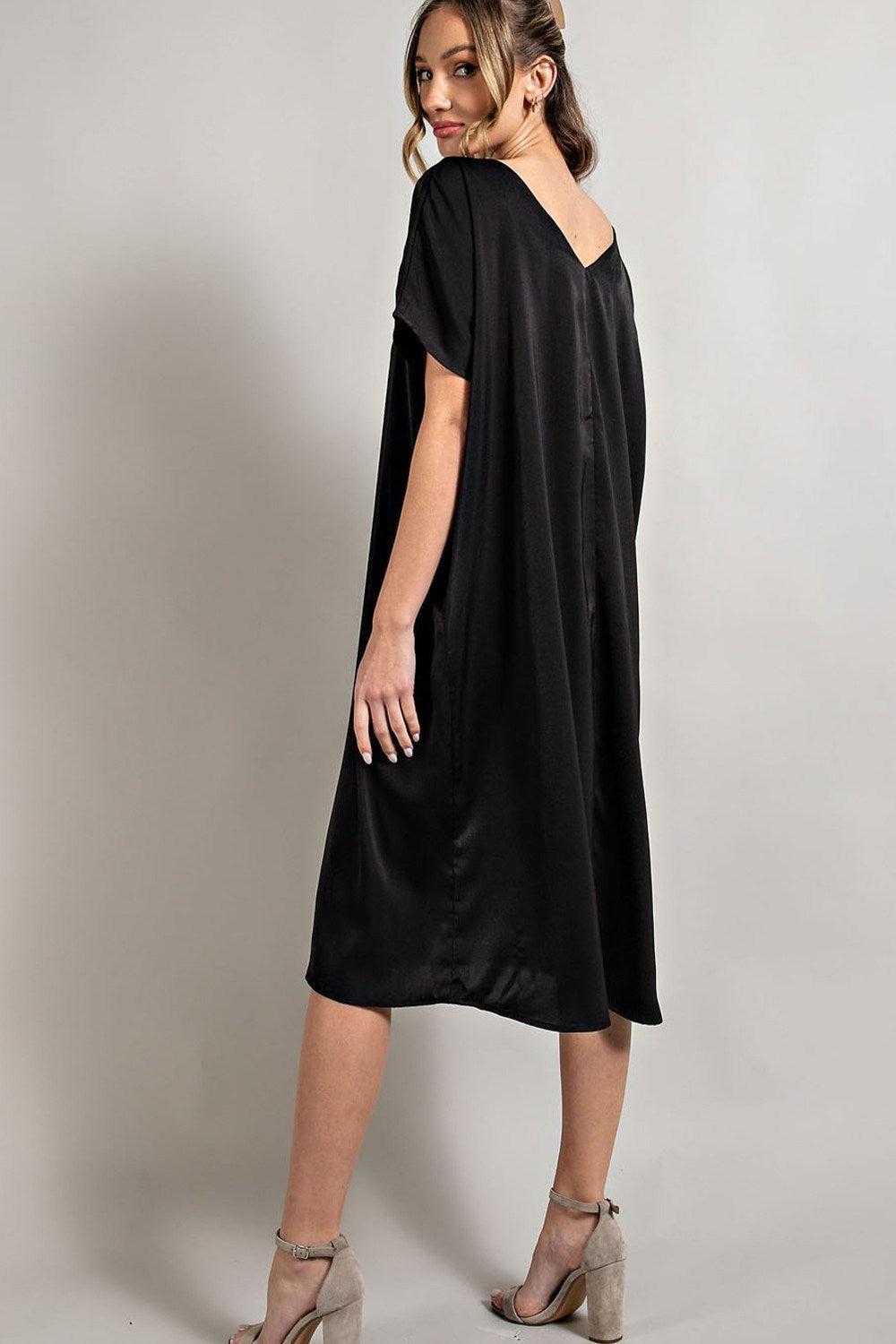 In the Garden Satin Dress Product Image