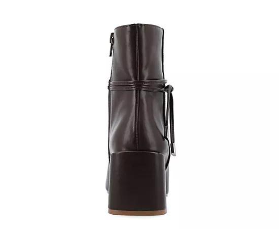 Journee Collection Womens Beverley Wide Ankle Boot Product Image