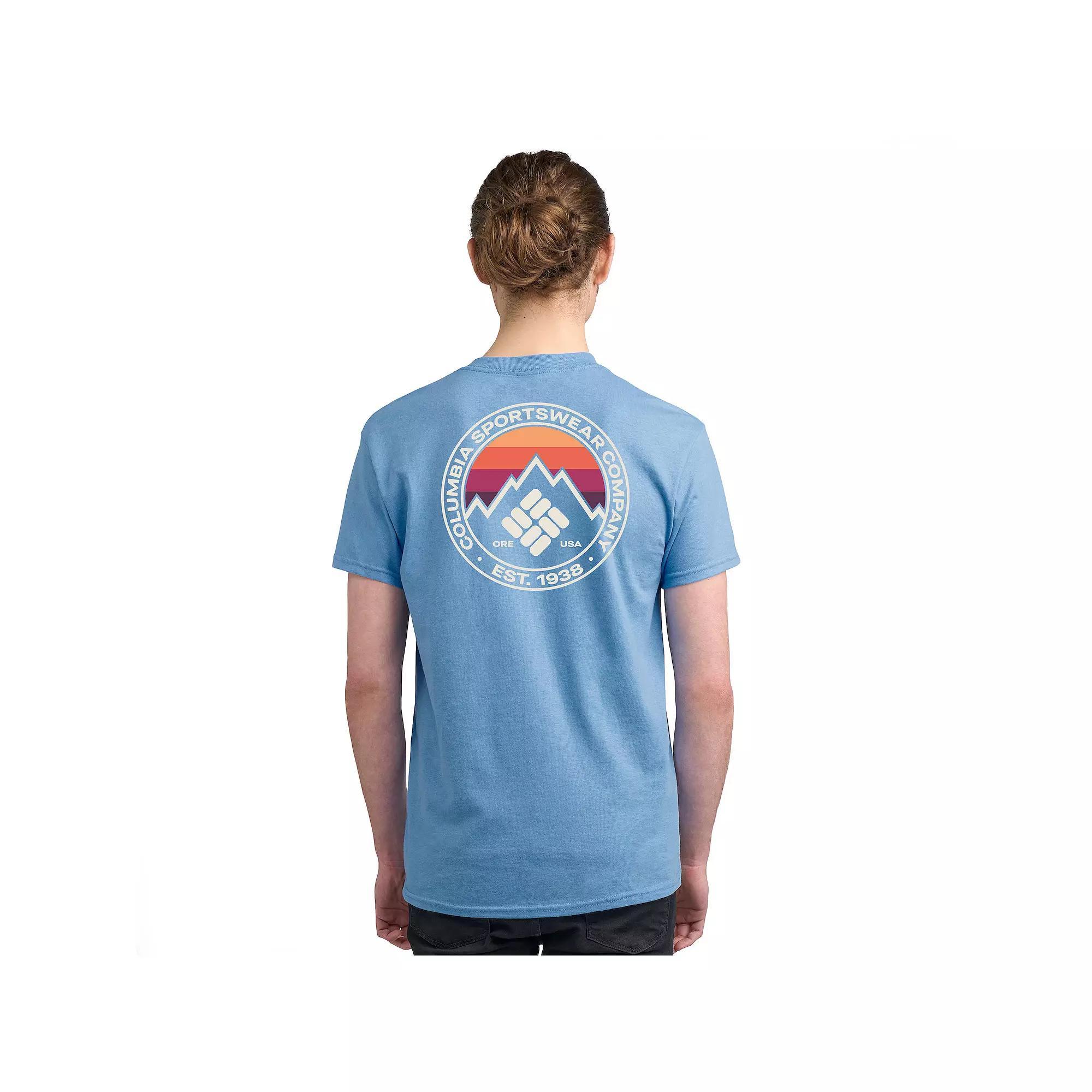 Mens Columbia PFG Performance Fishing Gear Short Sleeve Graphic Tee Product Image