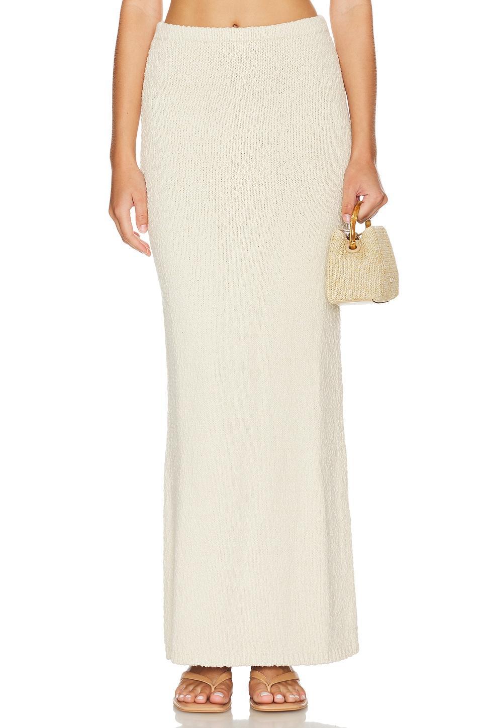 Lovers and Friends Agnese Maxi Skirt in Cream Product Image