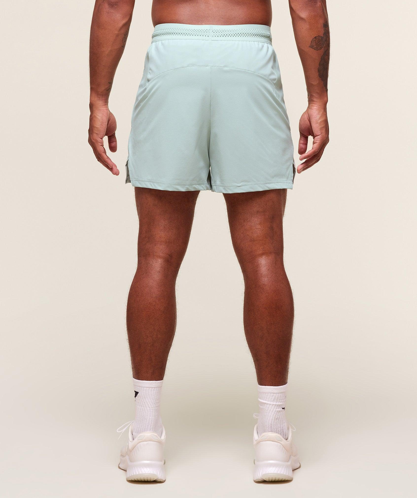 Gymshark Fit Elite 5" Shorts - Morning Blue Male Product Image