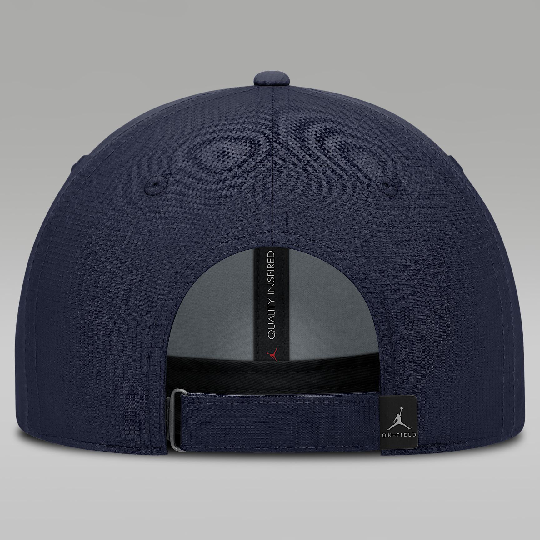 North Carolina On-Field Club Gameday Men's Jordan Brand Dri-FIT College Adjustable Hat Product Image