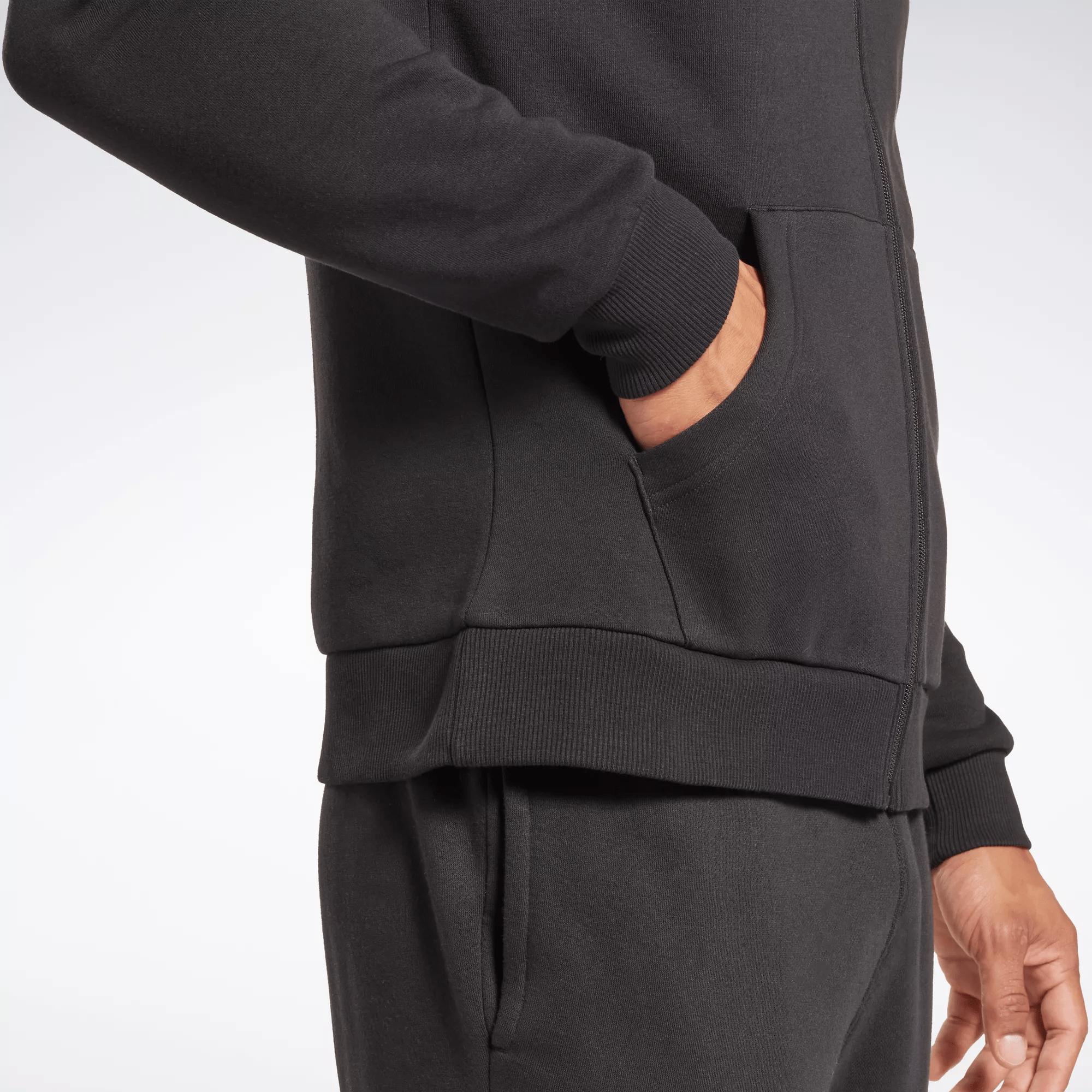 Men's Reebok Identity Fleece Full-Zip Hoodie Male Product Image