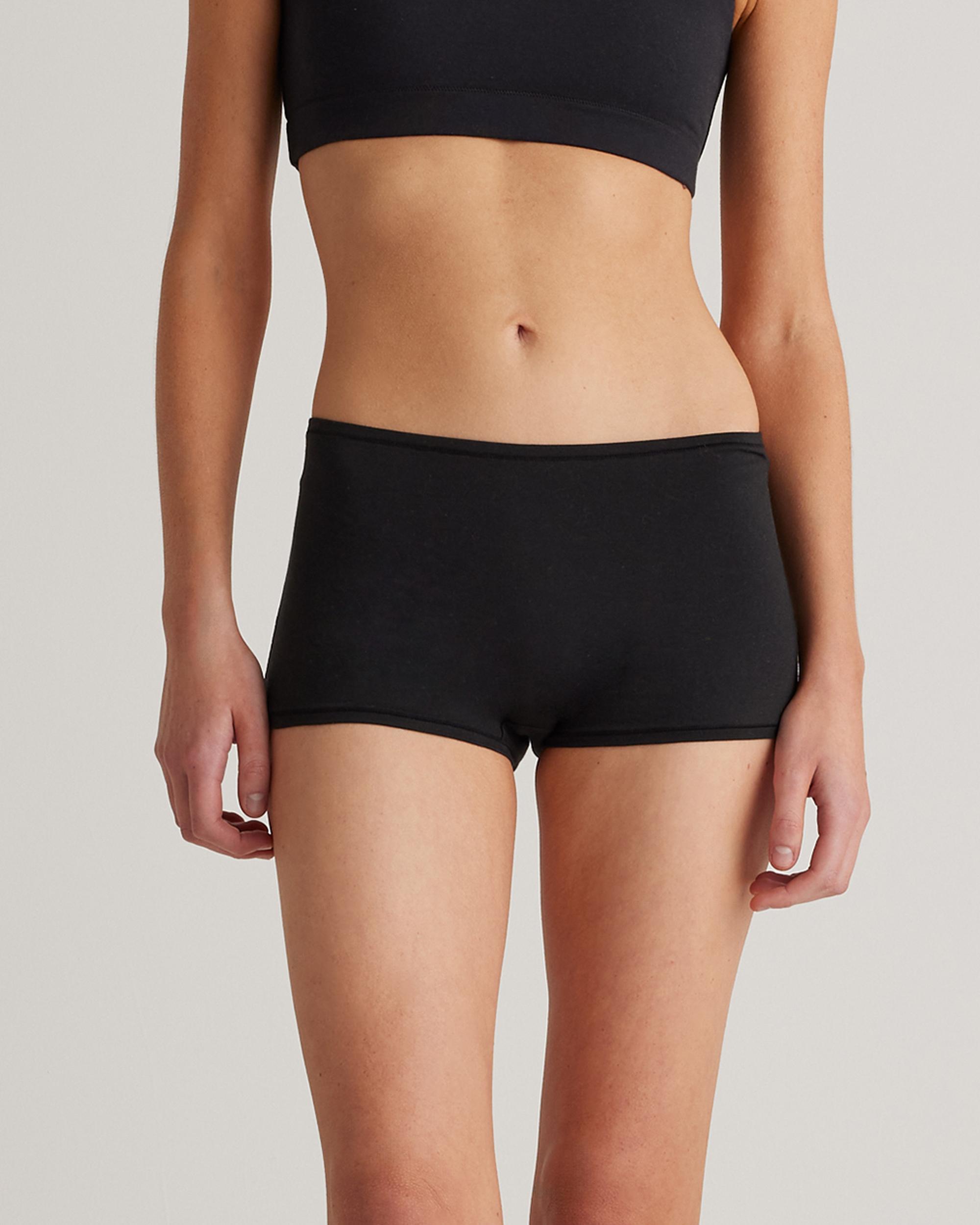 Quince | Women's Boyshort Size XL, Organic Cotton Product Image
