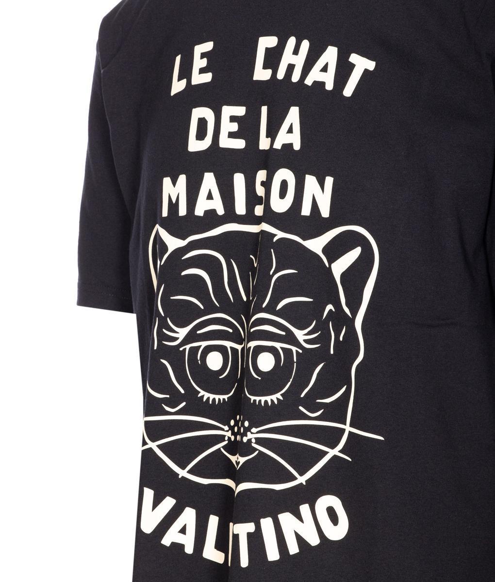 VALENTINO T-shirt Logo In Red Product Image