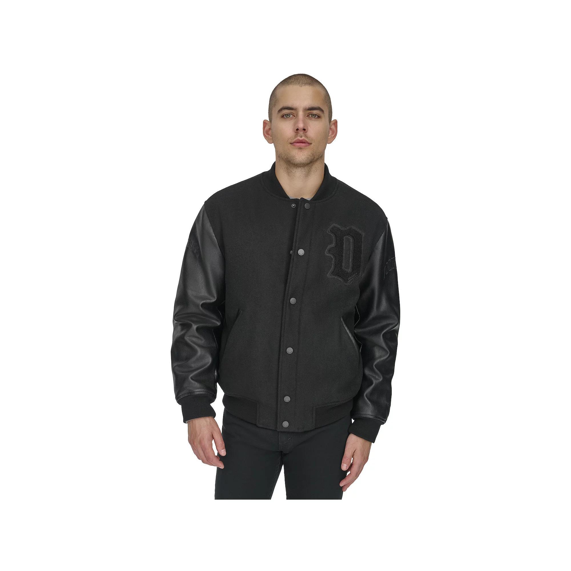 Mens Dockers Monogram Varsity Bomber Jacket Product Image