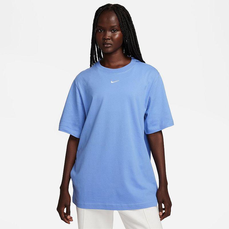 Womens Nike Sportswear Essential Tee Dark Grey Grey Product Image